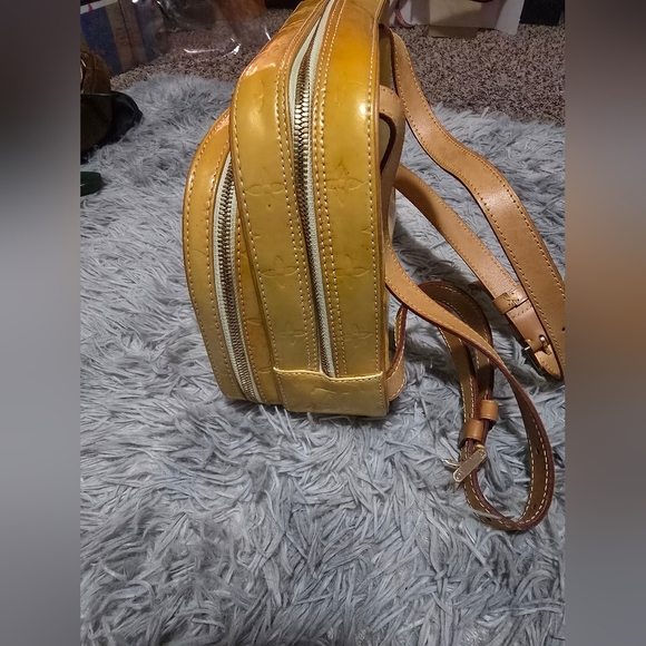 Louis Vuitton Yellow Marley Vernis 💛 Backpack (EUC)(SEE PICS)(RARE)(TH0920) - Picture 5 of 12